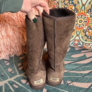 UGG Chocolate Suede Boots